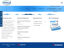 Tablet Screenshot of kardelensu.com